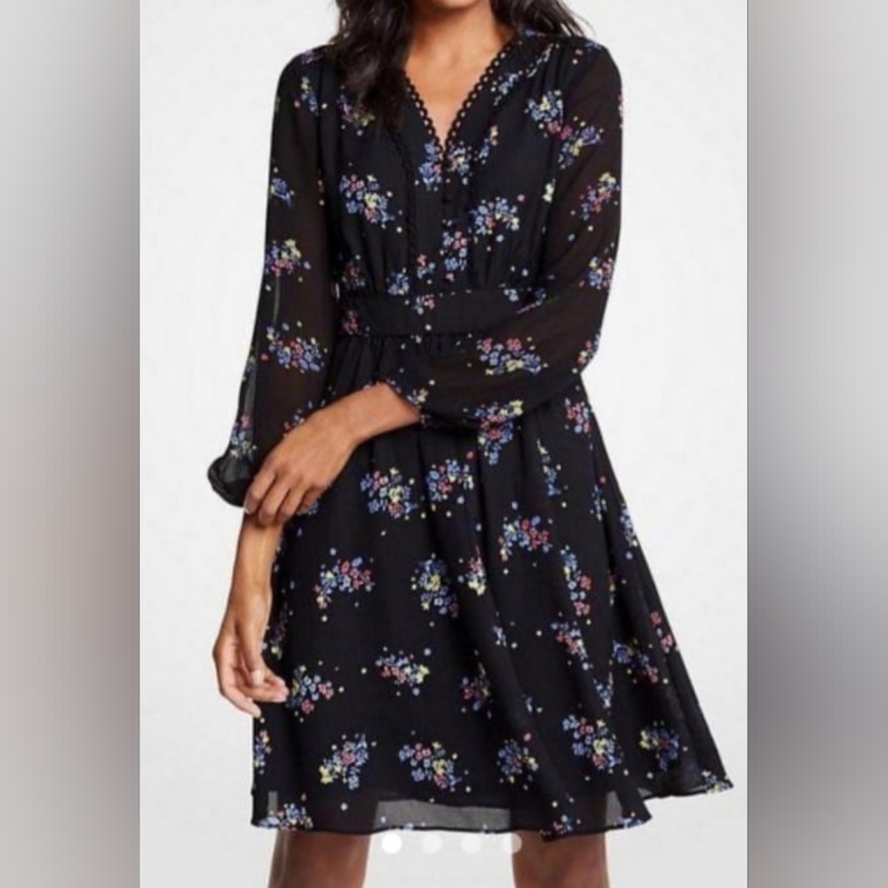 Ann Taylor petite black dress